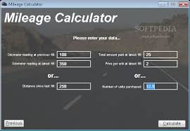 Gas Mileage Calculator